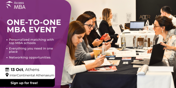 Access MBA Networking event in Athens on 13 October!