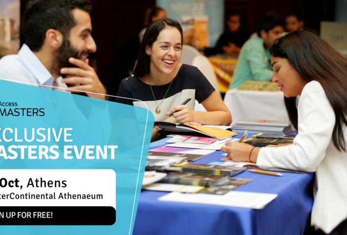 Explore Your Ideal Master’s Degree with Access Masters in Athens on 13 October!